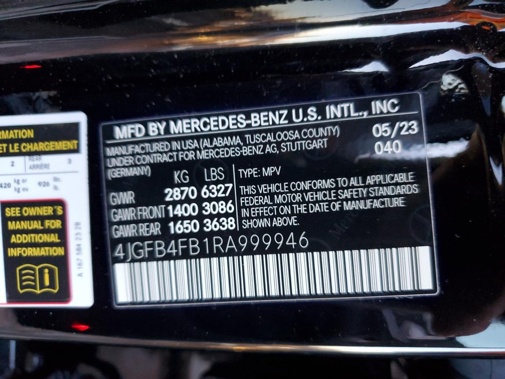 2024 MERCEDES-BENZ GLE 350 4M - 4JGFB4FB1RA999946