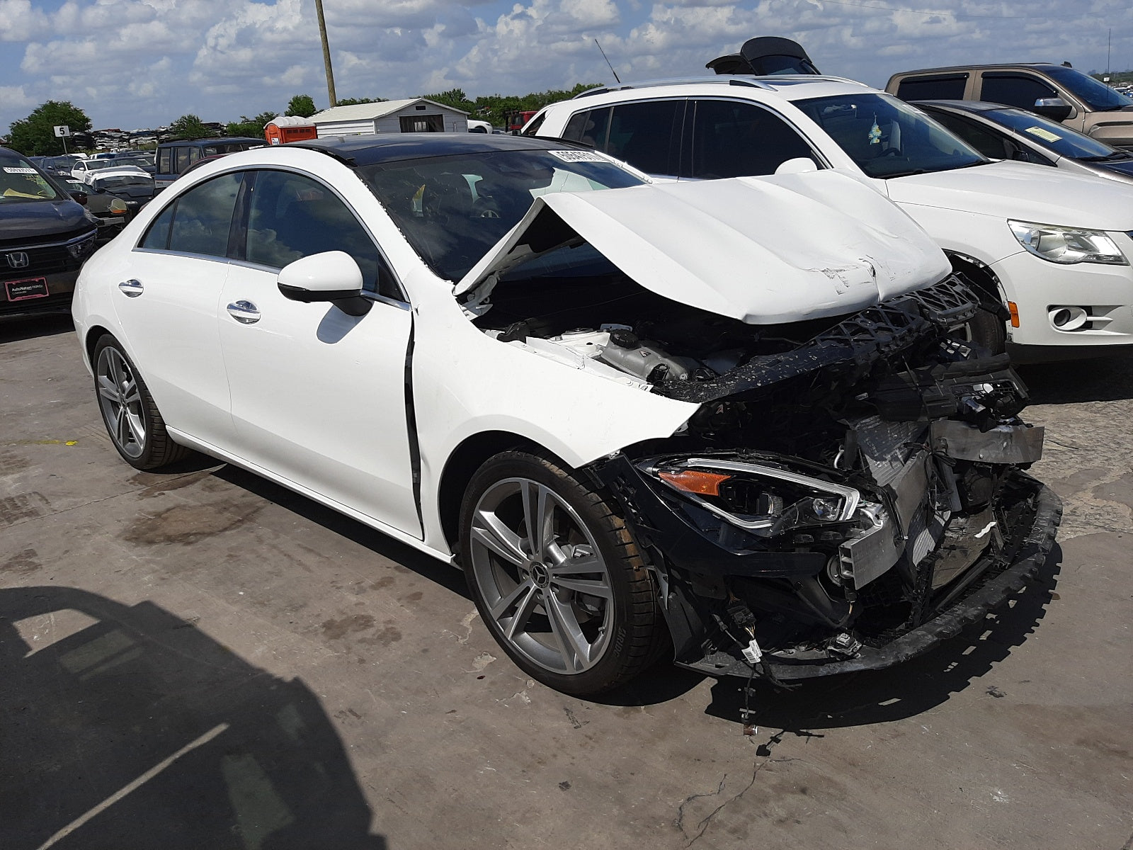 2021 MERCEDES-BENZ CLA 250 - W1K5J4GB9MN218549