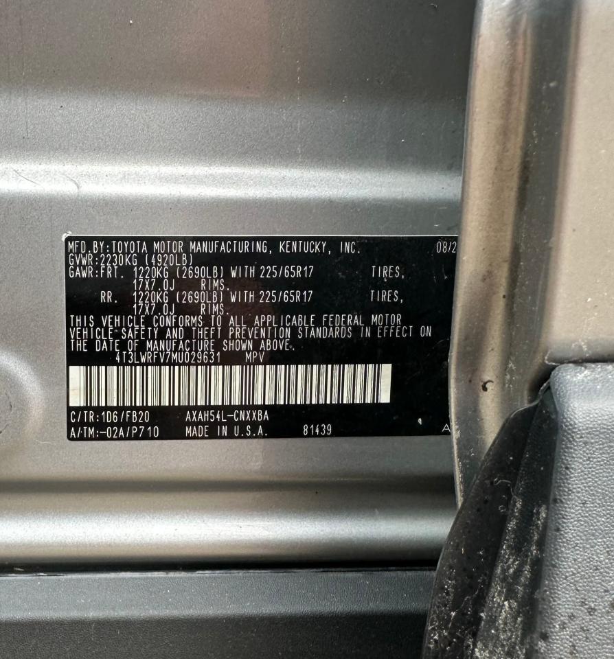 2021 TOYOTA RAV4 LE - 4T3LWRFV7MU029631