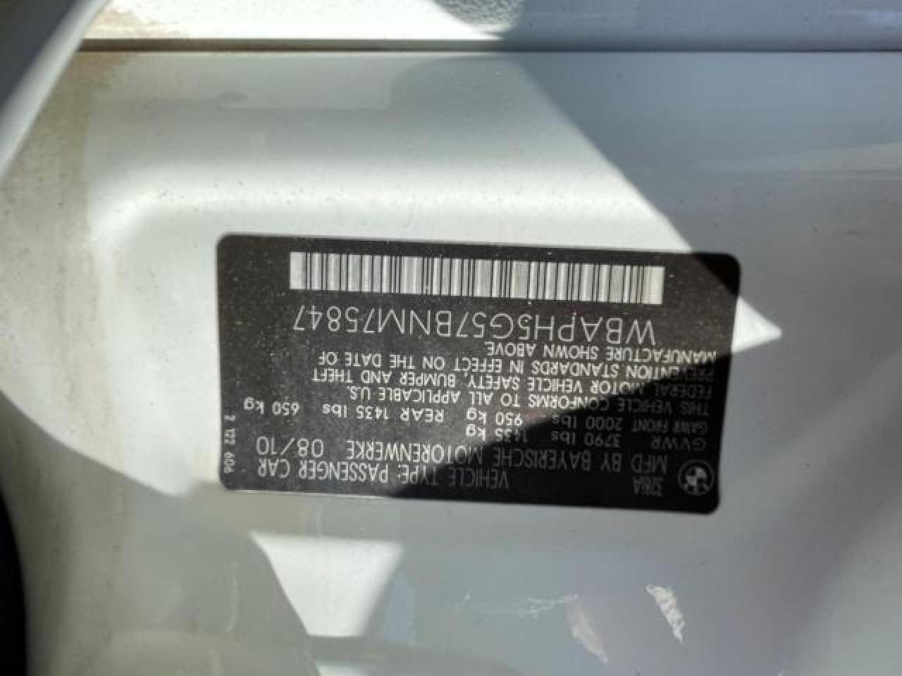 2011 BMW 328 I SULE - WBAPH5G57BNM75847