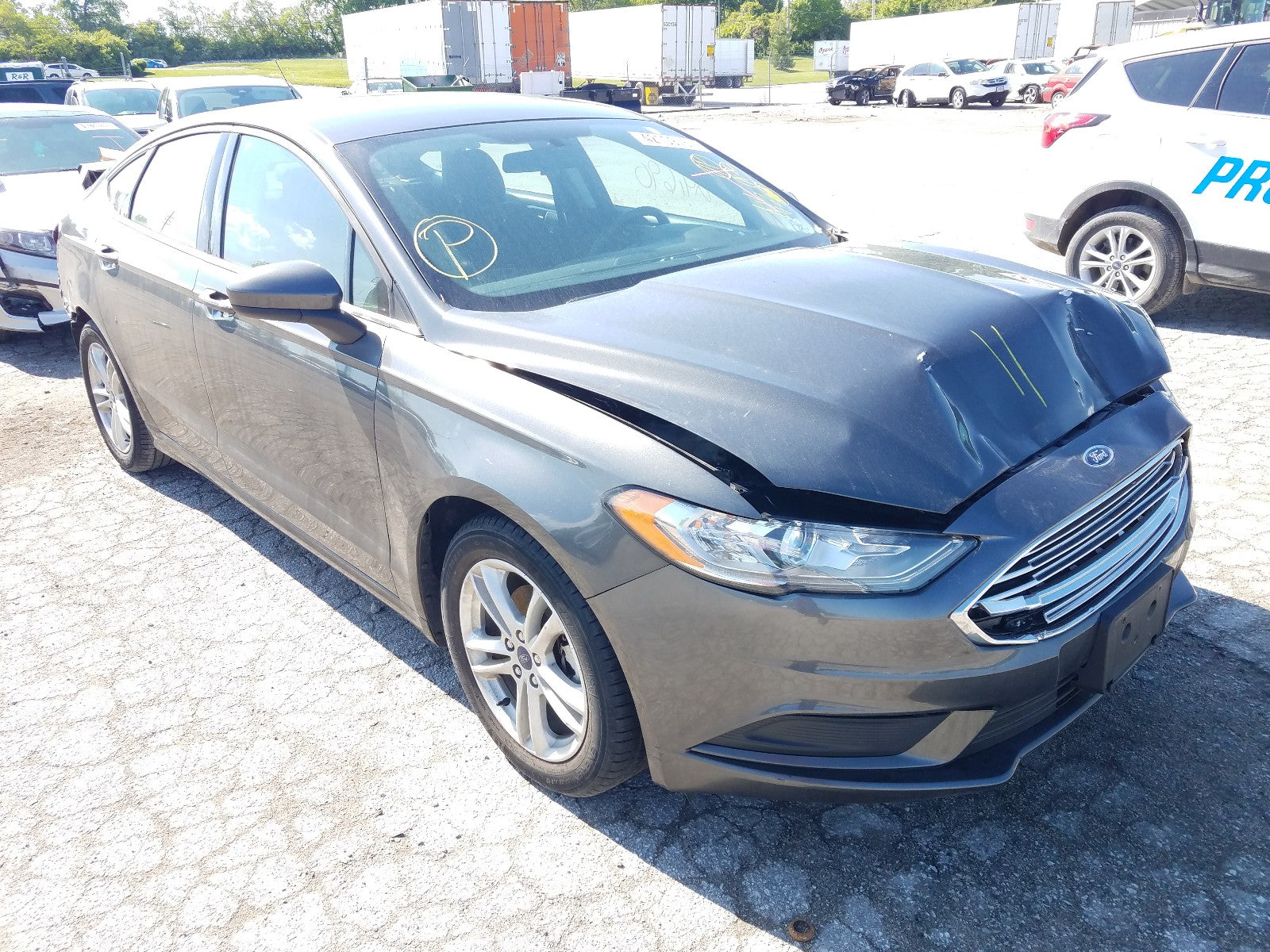 2018 FORD FUSION SE - 3FA6P0HDXJR267666
