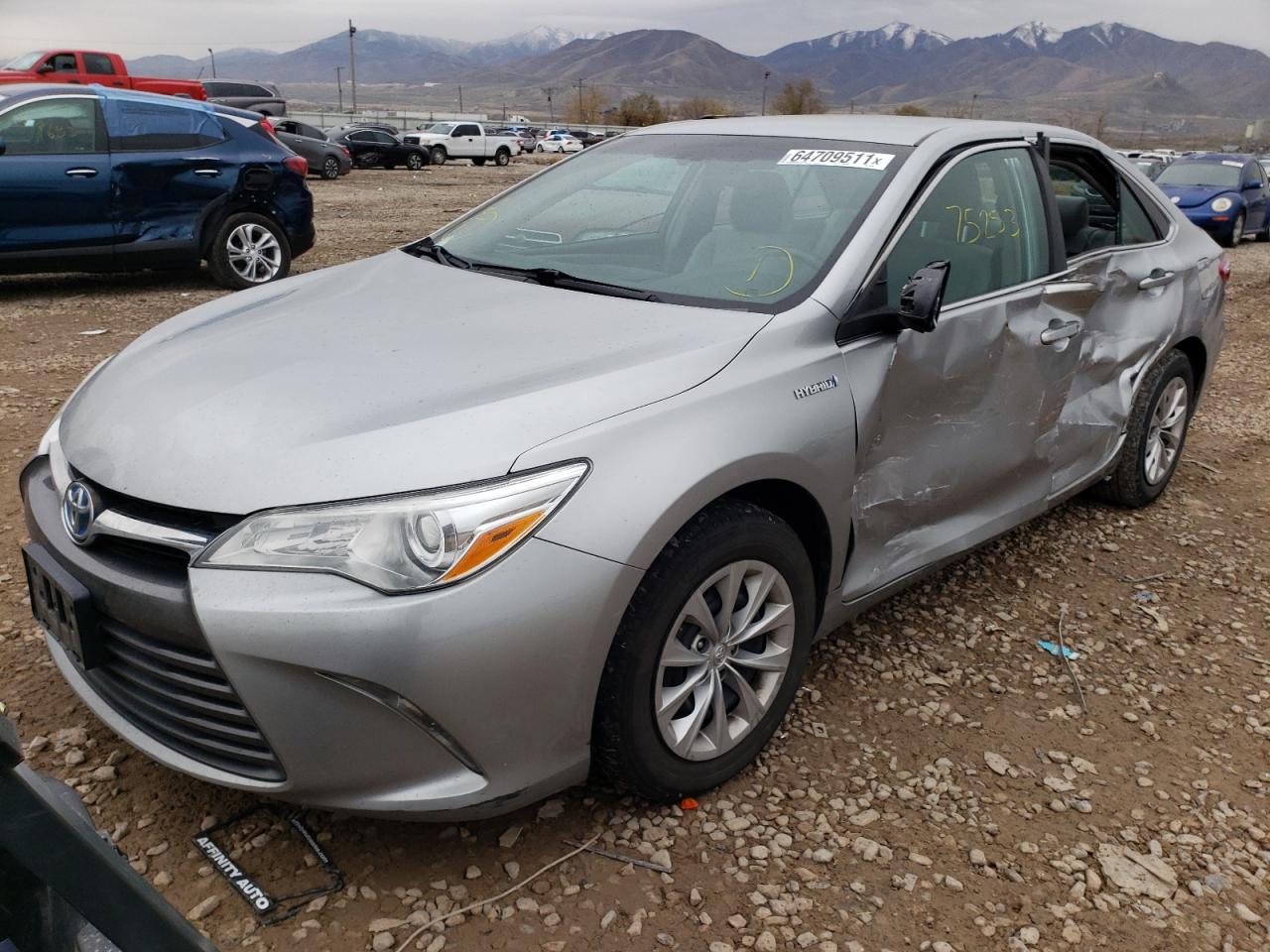 2016 TOYOTA CAMRY HYBR - 4T1BD1FK0GU188450
