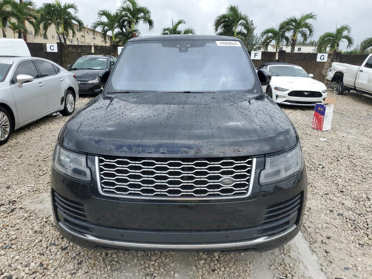 2019 LAND ROVER RANGE ROVE - SALGS2SV8KA545267