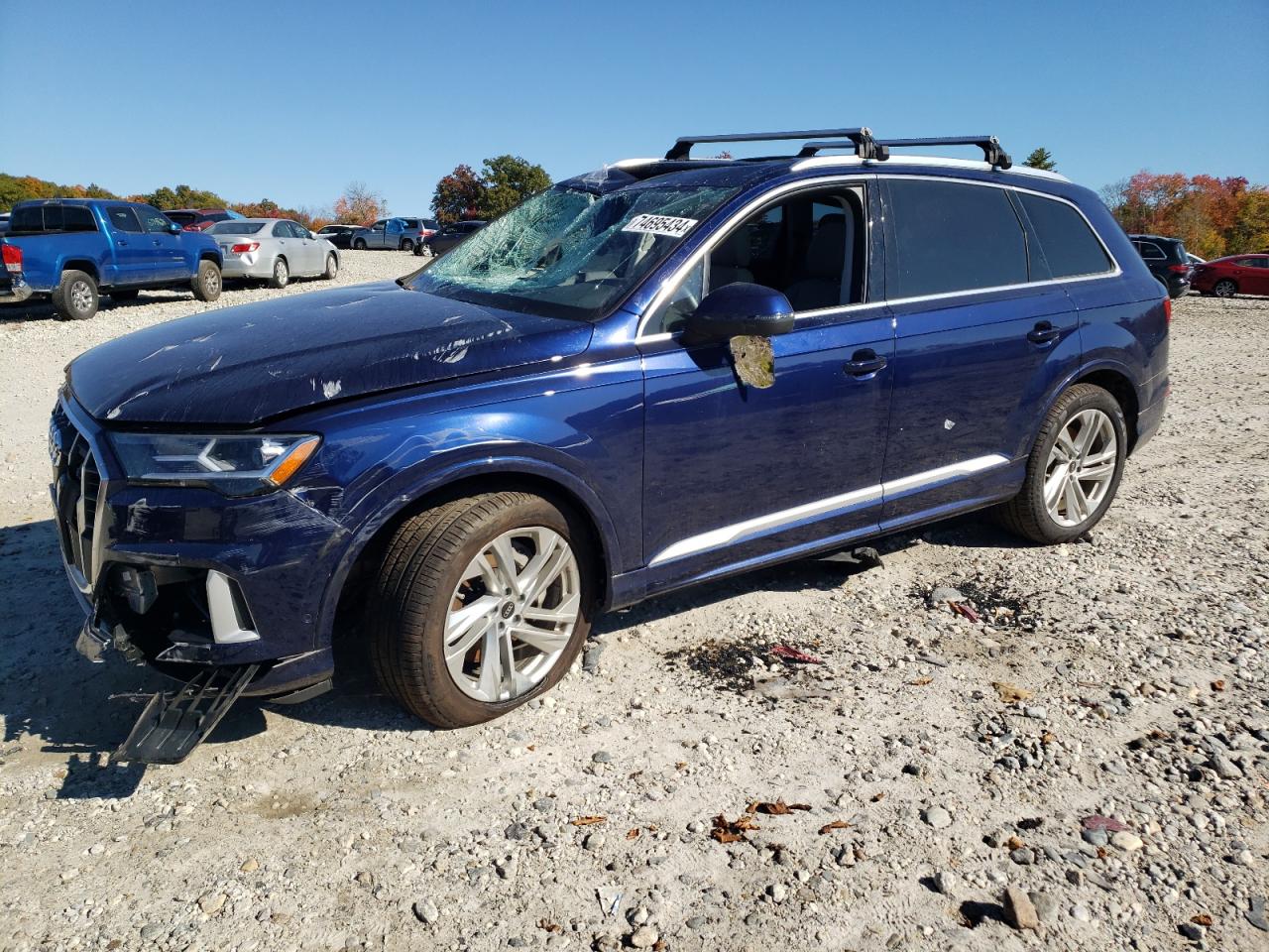 2022 AUDI Q7 PREMIUM - WA1LXBF76ND016075