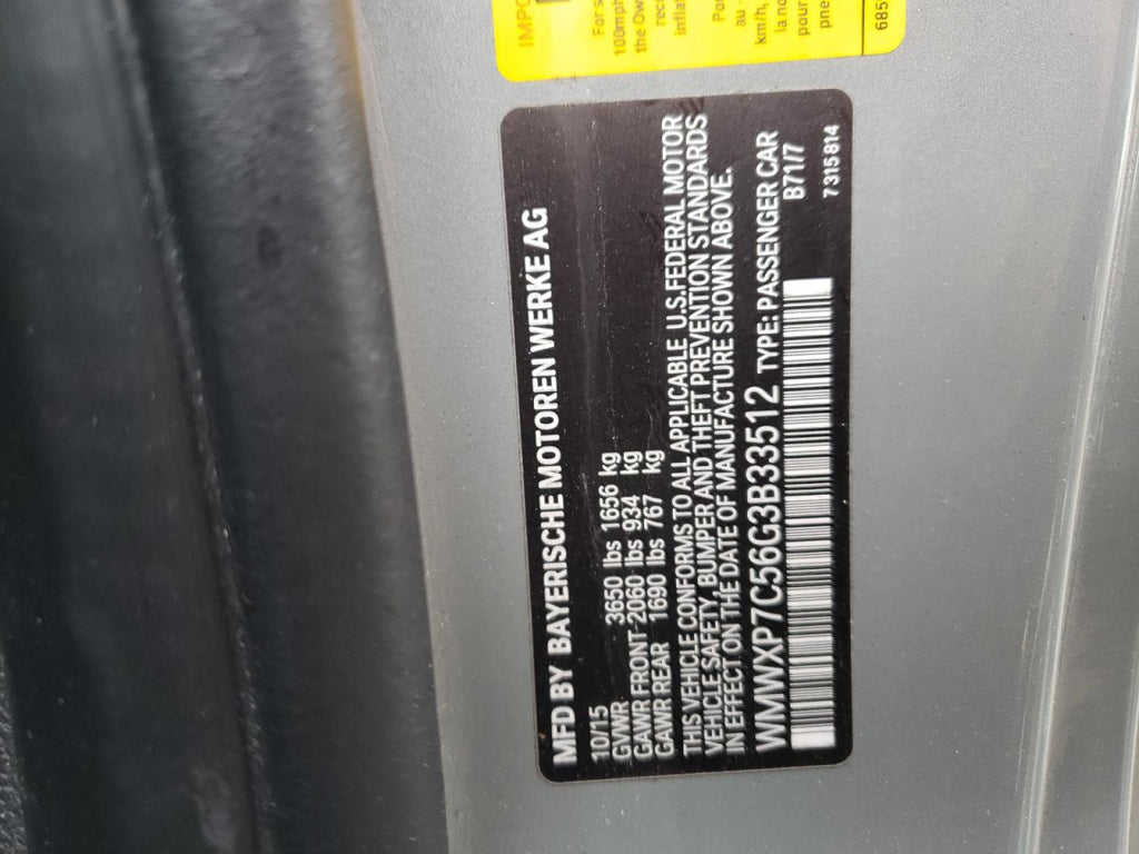 2016 MINI COOPER S - WMWXP7C56G3B33512