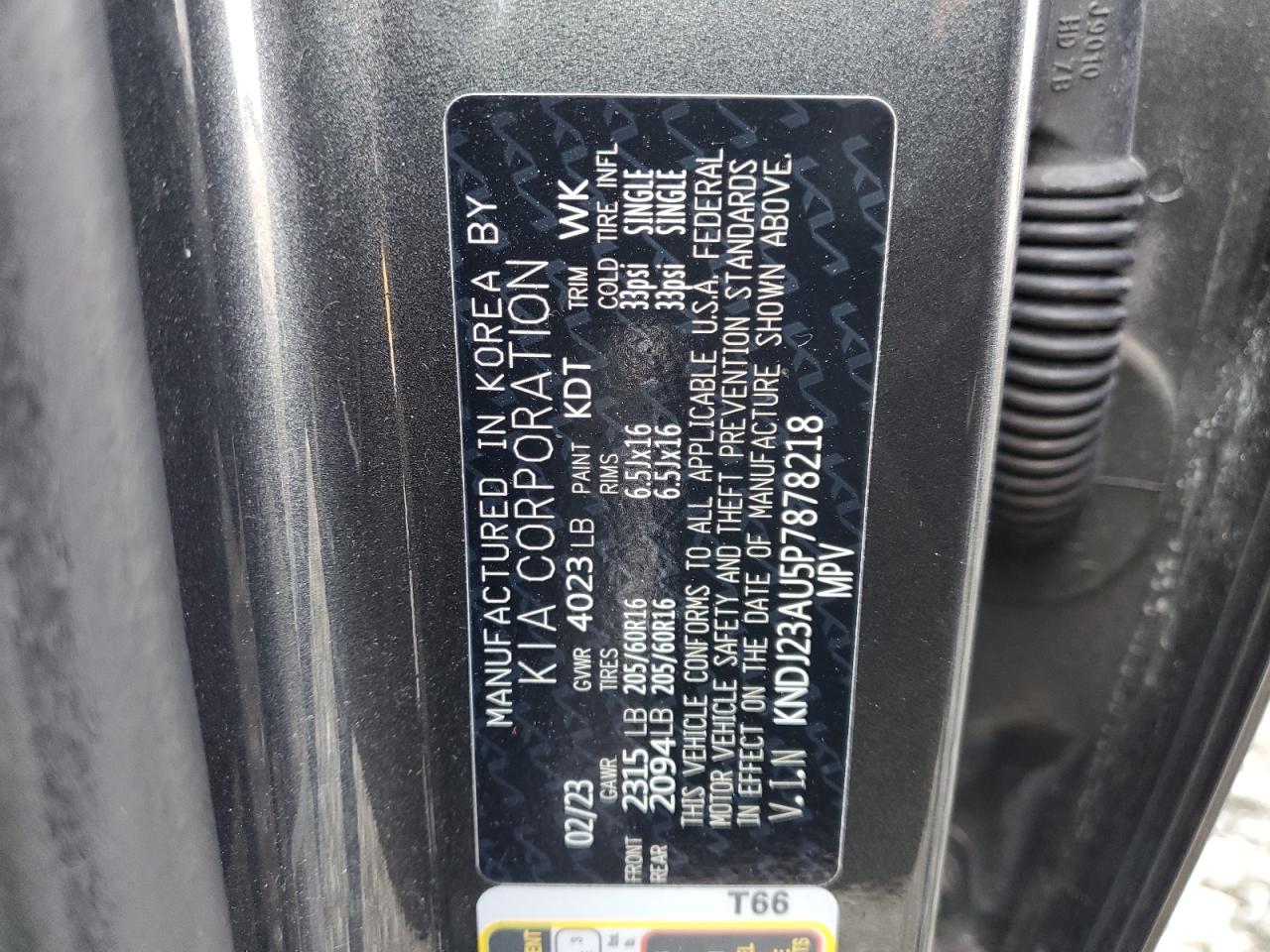 2023 KIA SOUL LX - KNDJ23AU5P7878218