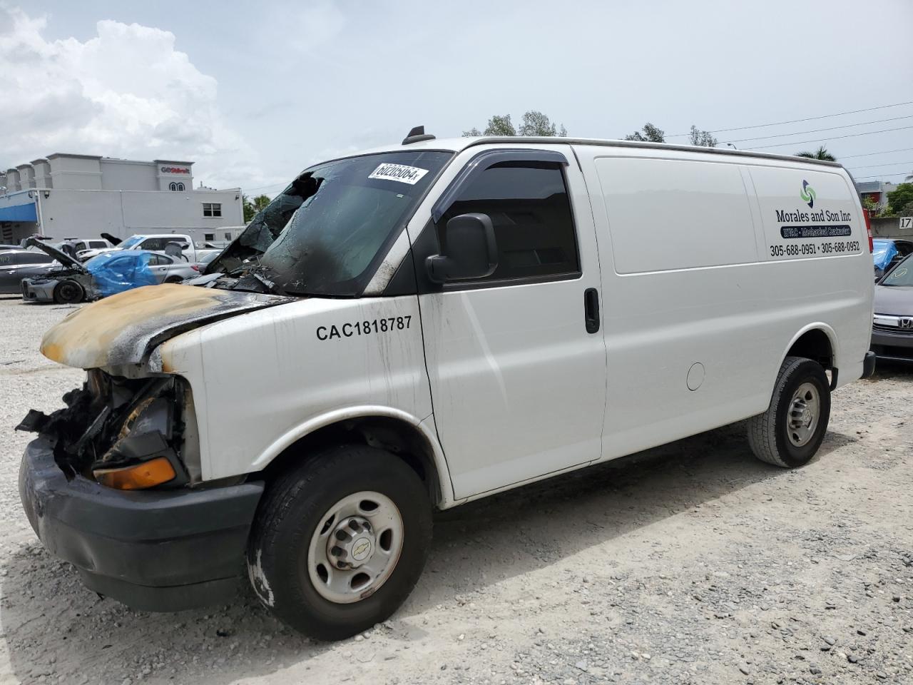 2021 CHEVROLET EXPRESS G2 - 1GCWGAFP4M1244833