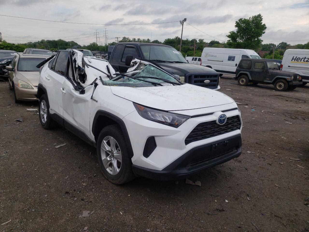 2021 TOYOTA RAV4 LE - 4T3LWRFV4MU042577
