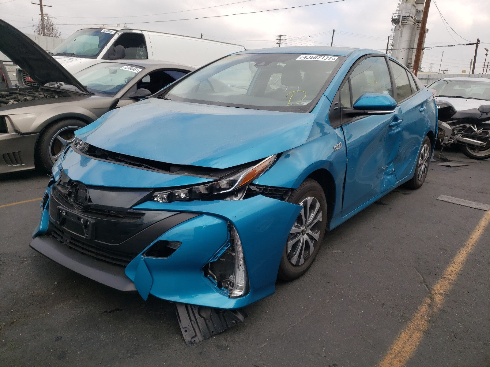 2021 TOYOTA PRIUS PRIM - JTDKAMFP8M3169303