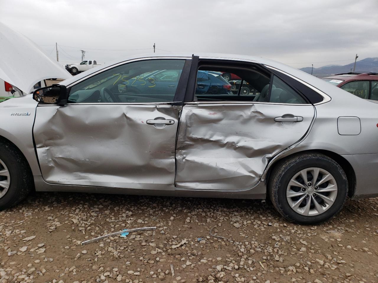 2016 TOYOTA CAMRY HYBR - 4T1BD1FK0GU188450