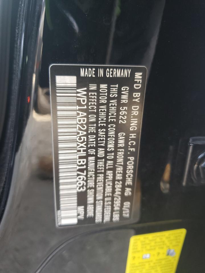 2017 PORSCHE MACAN S - WP1AB2A5XHLB17663
