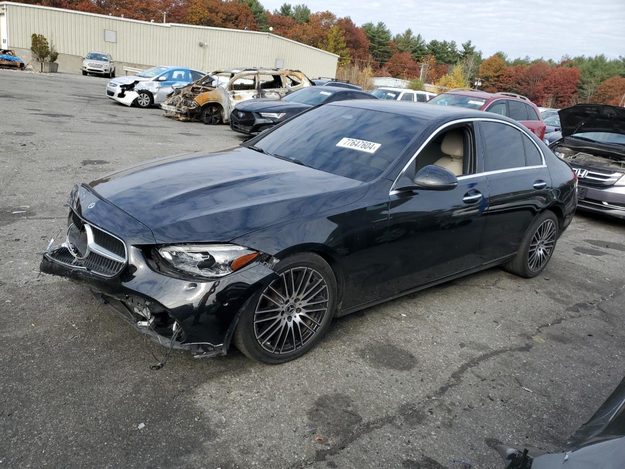 2022 MERCEDES-BENZ C 300 4MAT - W1KAF4HB2NR061052