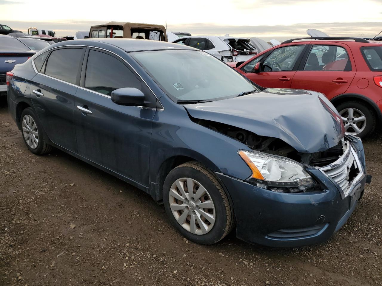 2013 NISSAN SENTRA S - 1N4AB7AP6DN901777