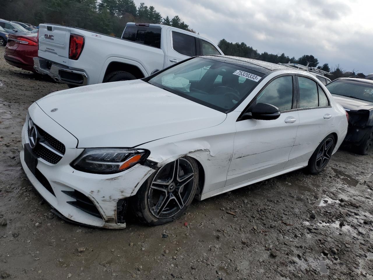 2019 MERCEDES-BENZ C 300 4MAT - WDDWF8EB2KR456233
