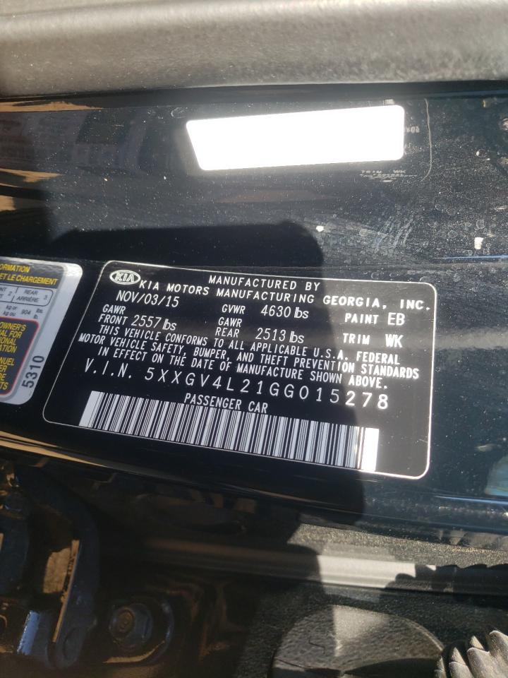 2016 KIA OPTIMA SXL - 5XXGV4L21GG015278