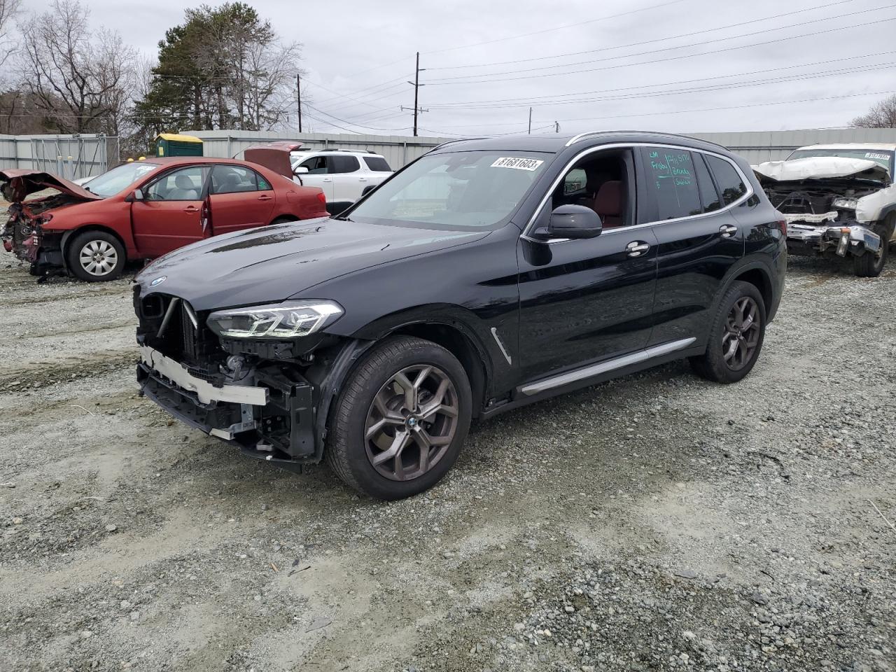2022 BMW X3 XDRIVE3 - WBX57DP00NN168717