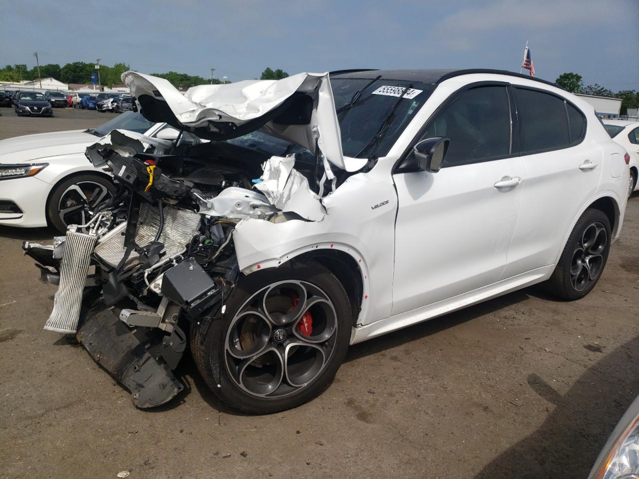 2022 ALFA ROMEO STELVIO TI - ZASPAKBN1N7D32034