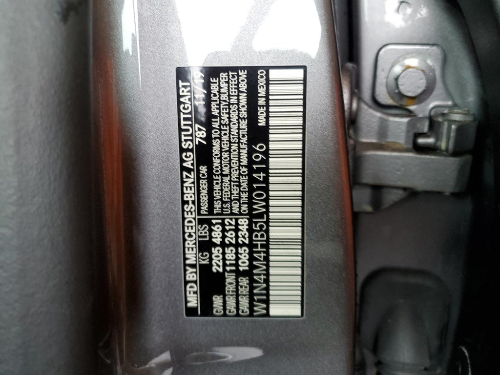 2020 MERCEDES-BENZ GLB 250 4M - W1N4M4HB5LW014196