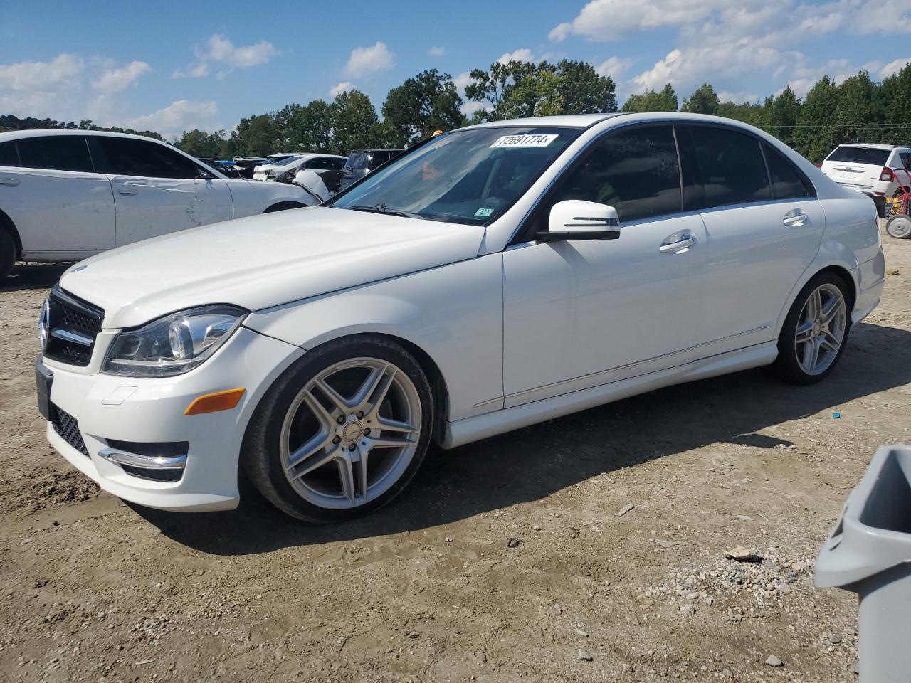 2013 MERCEDES-BENZ C 250 - WDDGF4HB3DF969746