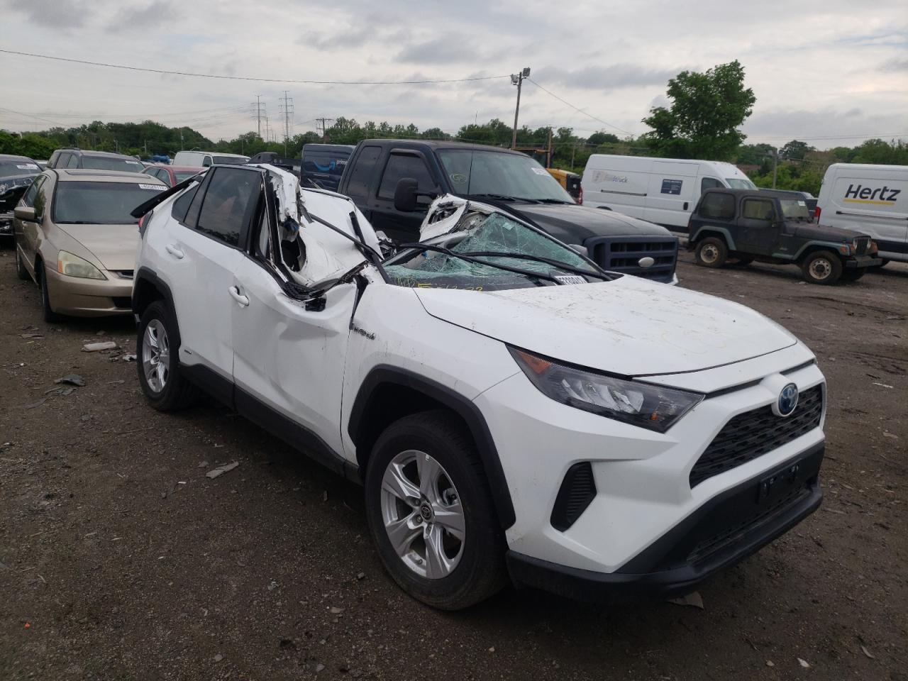 2021 TOYOTA RAV4 LE - 4T3LWRFV4MU042577