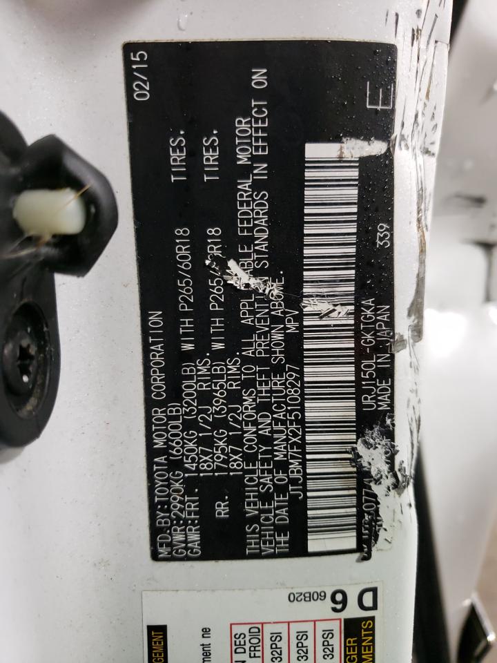 2015 LEXUS GX 460 - JTJBM7FX2F5108297