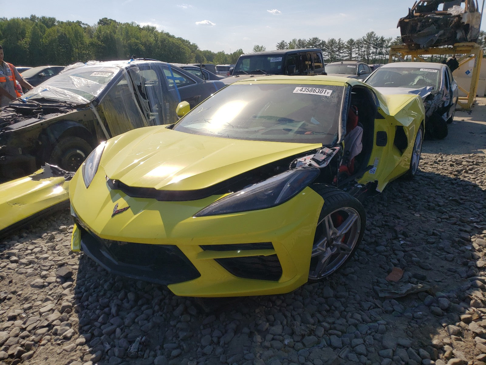 2021 CHEVROLET CORVETTE S - 1G1YC2D47M5108071