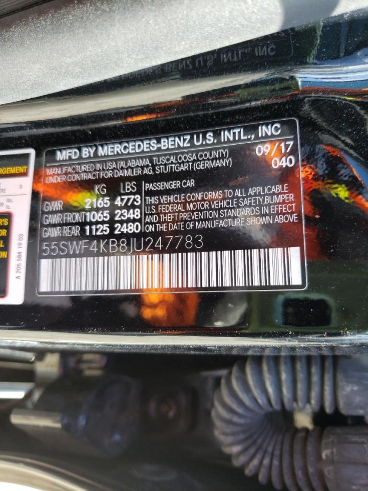 2018 MERCEDES-BENZ C 300 4MAT - 55SWF4KB8JU247783