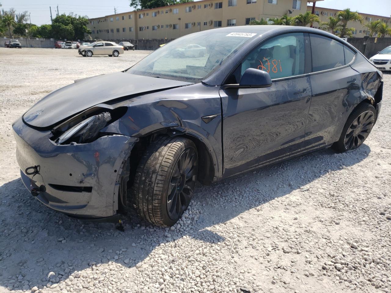 2022 TESLA MODEL Y - 7SAYGDEF6NF438634