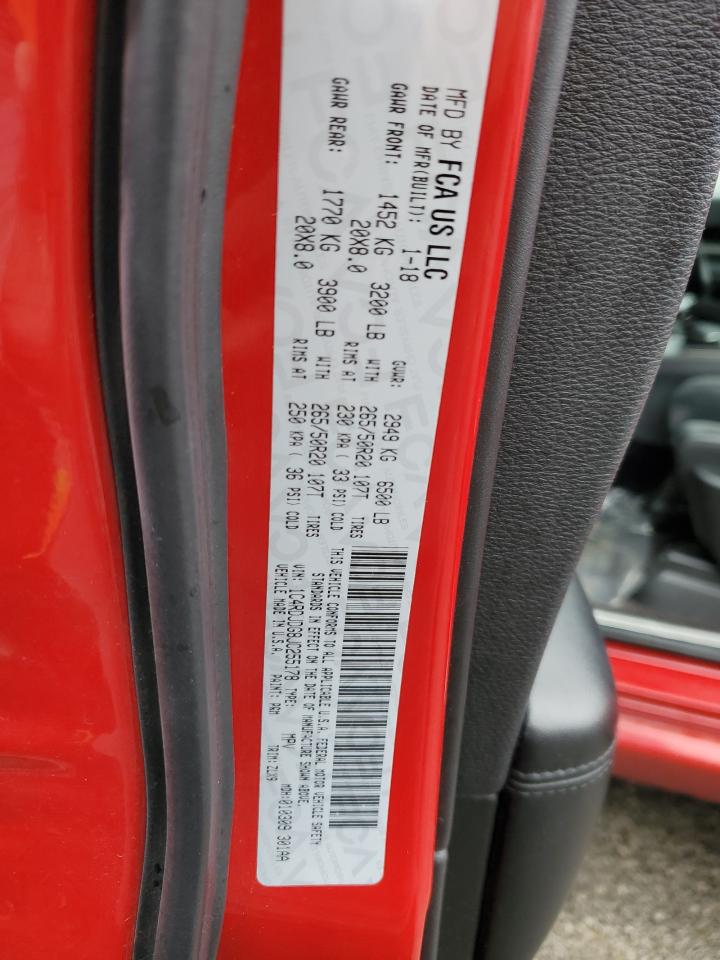 2018 DODGE DURANGO GT - 1C4RDJDG8JC255178