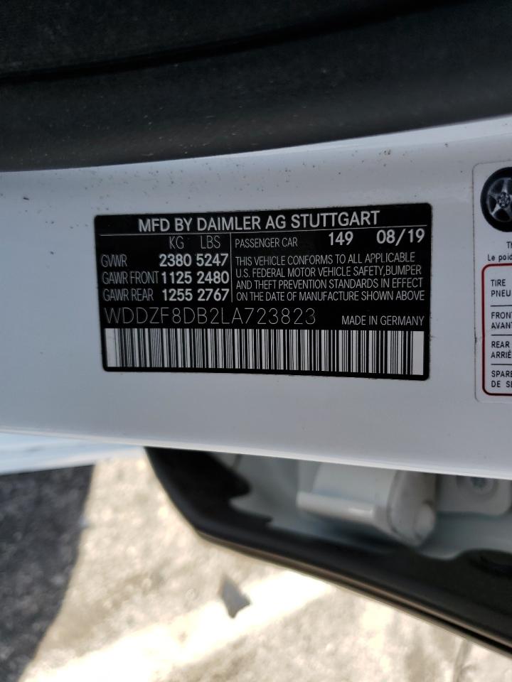 2020 MERCEDES-BENZ E 350 - WDDZF8DB2LA723823