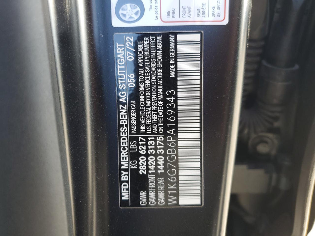 2023 MERCEDES-BENZ S 580 4MAT - W1K6G7GB6PA169343