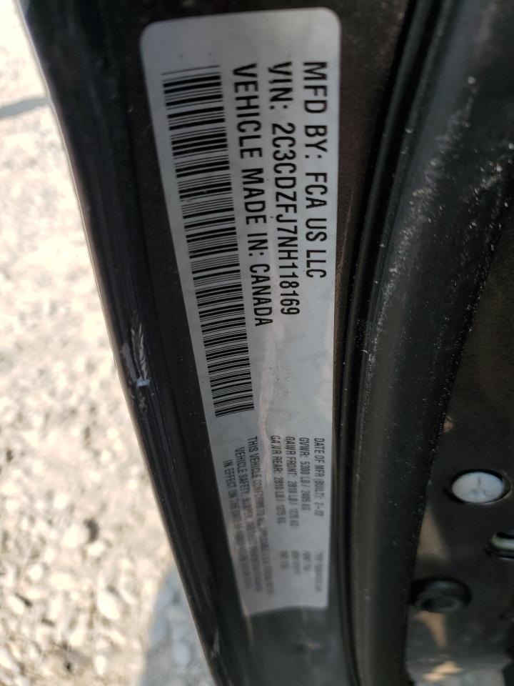 2022 DODGE CHALLENGER - 2C3CDZFJ7NH118169