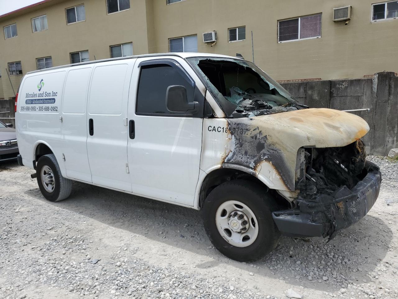 2021 CHEVROLET EXPRESS G2 - 1GCWGAFP4M1244833