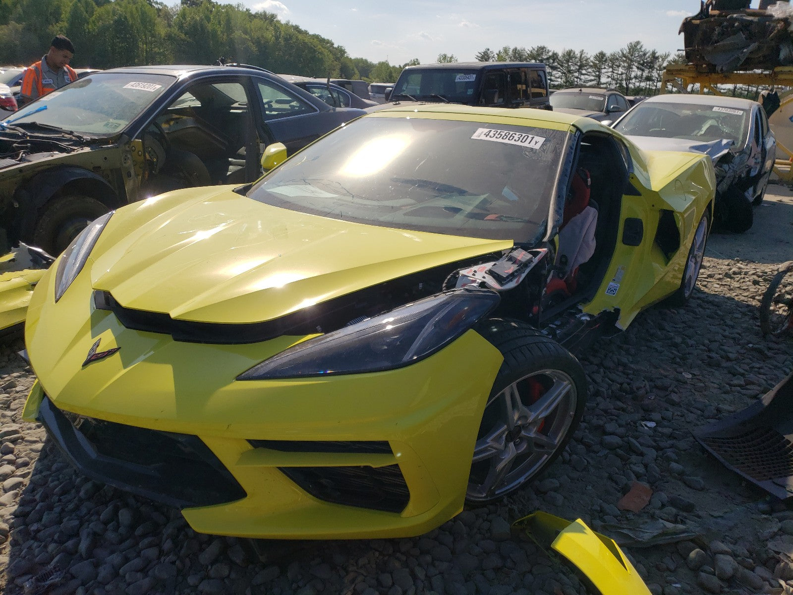 2021 CHEVROLET CORVETTE S - 1G1YC2D47M5108071