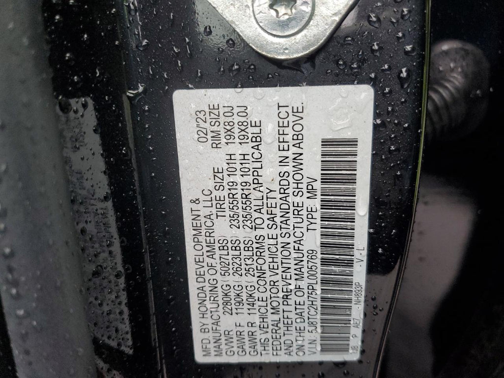 2023 ACURA RDX ADVANC - 5J8TC2H75PL005769