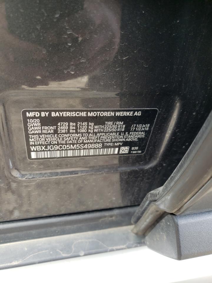 2021 BMW X1 XDRIVE2 - WBXJG9C05M5S49888