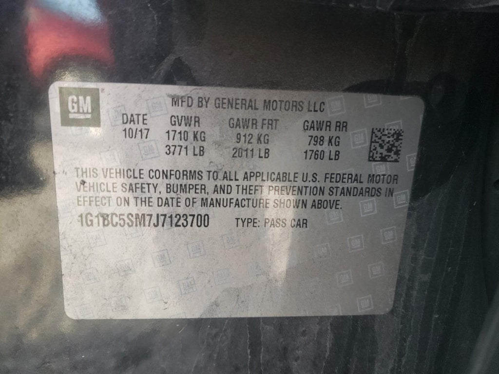 2018 CHEVROLET CRUZE LS - 1G1BC5SM7J7123700