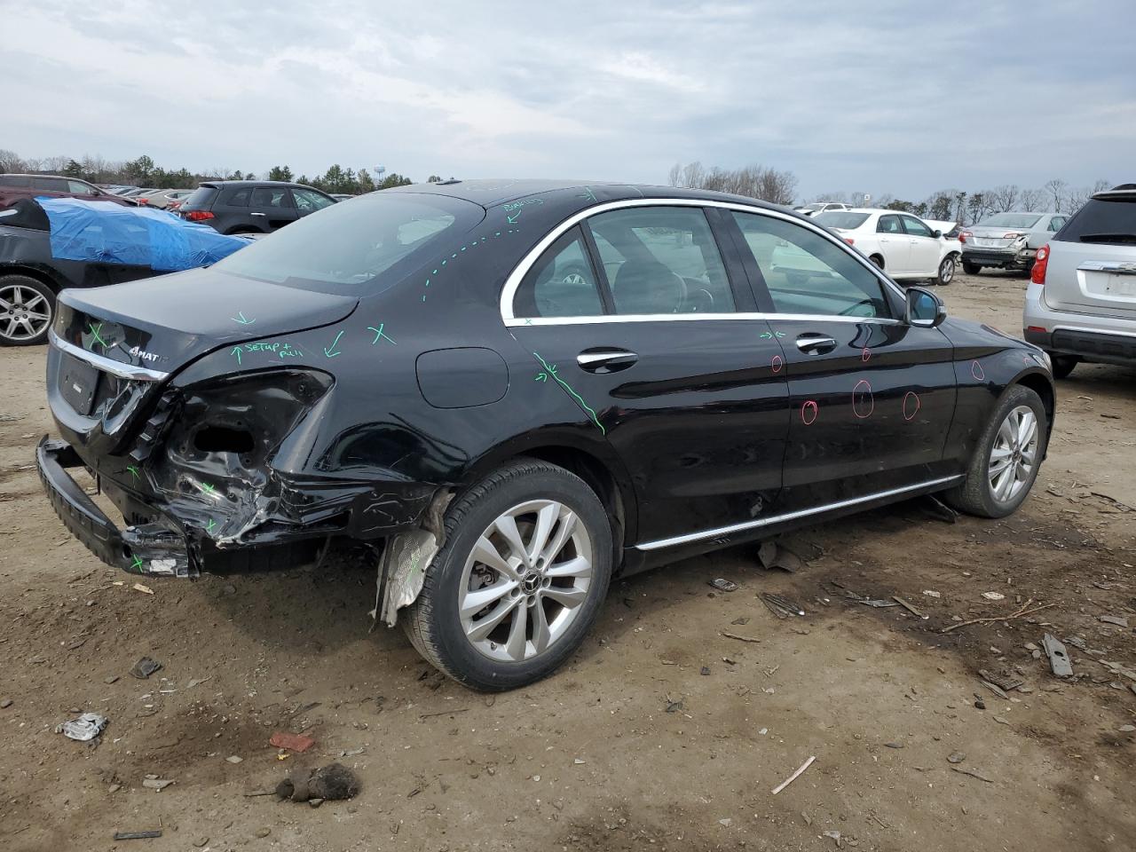 2019 MERCEDES-BENZ C 300 4MAT - WDDWF8EB5KR501102