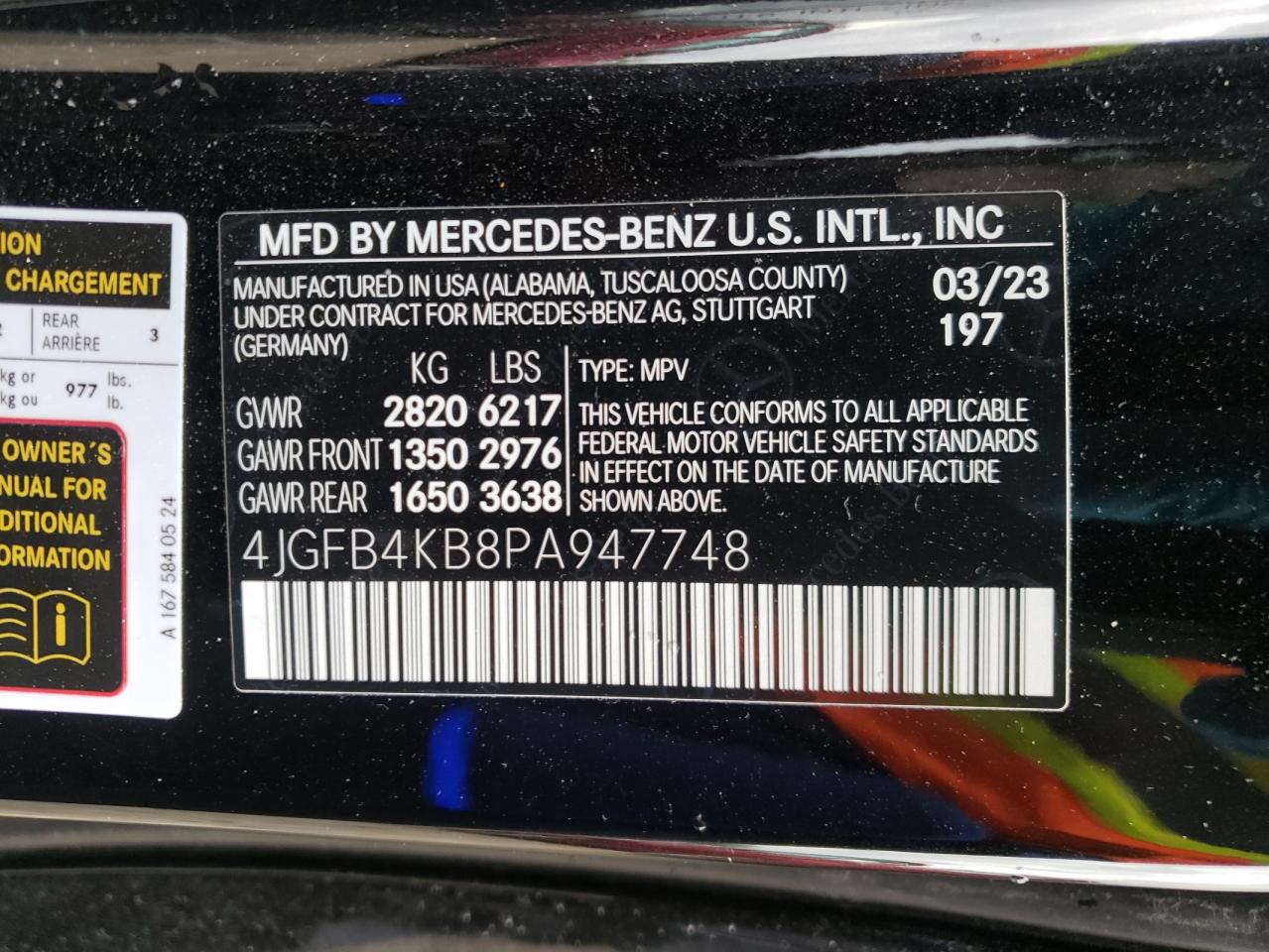 2023 MERCEDES-BENZ GLE 350 4M - 4JGFB4KB8PA947748