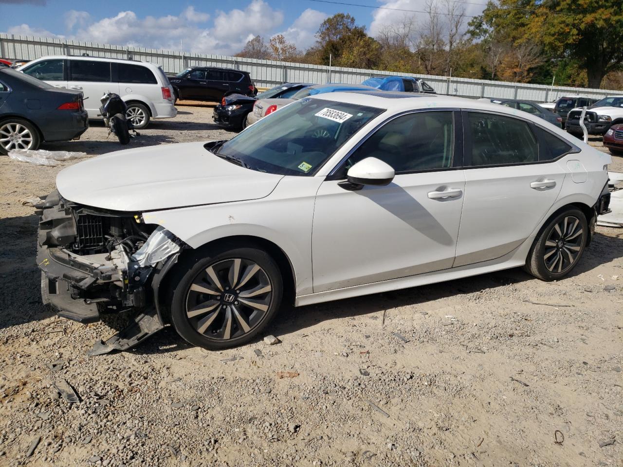 2022 HONDA CIVIC EX - JHMFE1F75NX002653