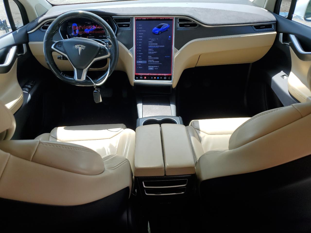 2017 TESLA MODEL X - 5YJXCDE27HF049992