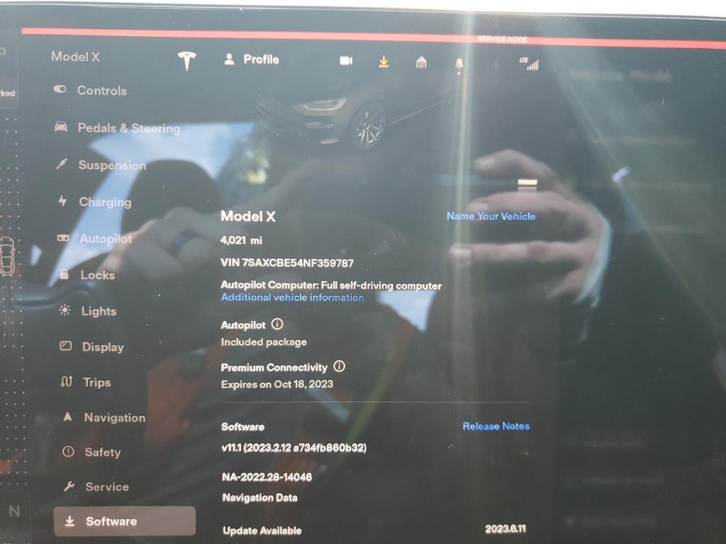 2022 TESLA MODEL X - 7SAXCBE54NF359787