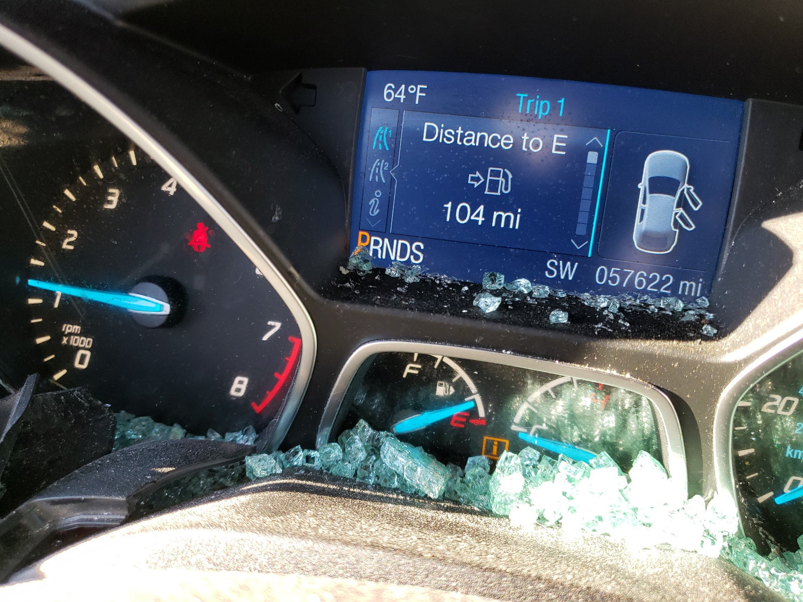 2015 FORD ESCAPE S - 1FMCU0F70FUA34488