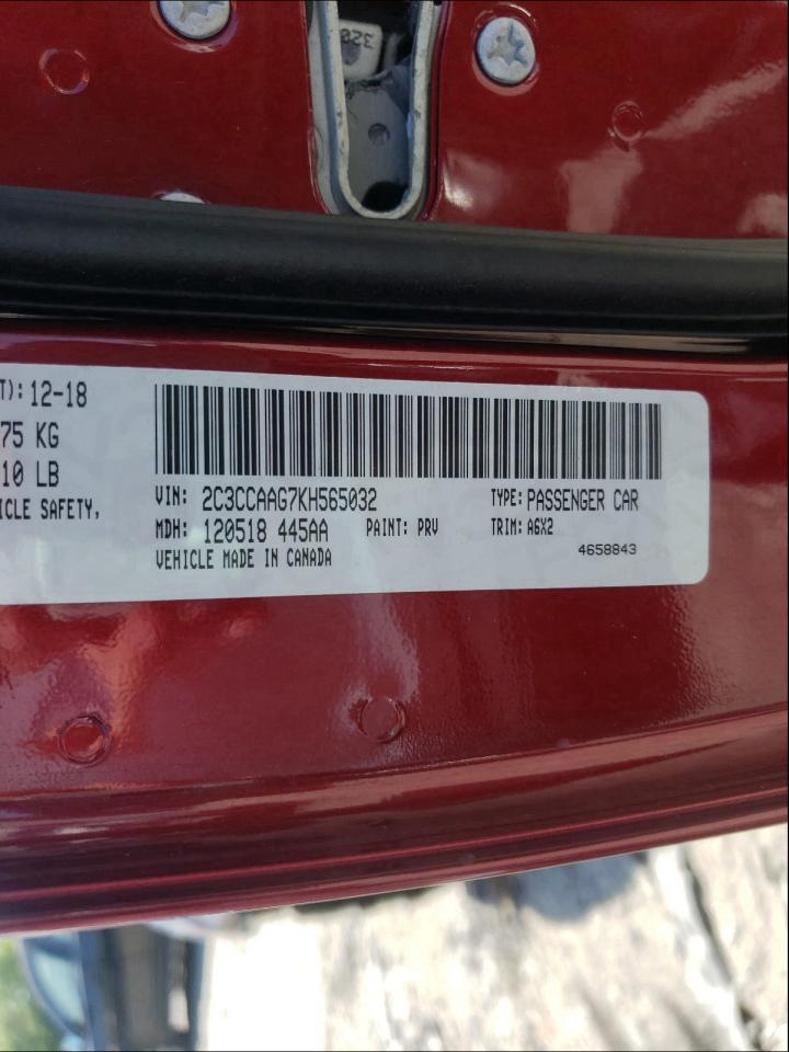 2019 CHRYSLER 300 TOURIN - 2C3CCAAG7KH565032