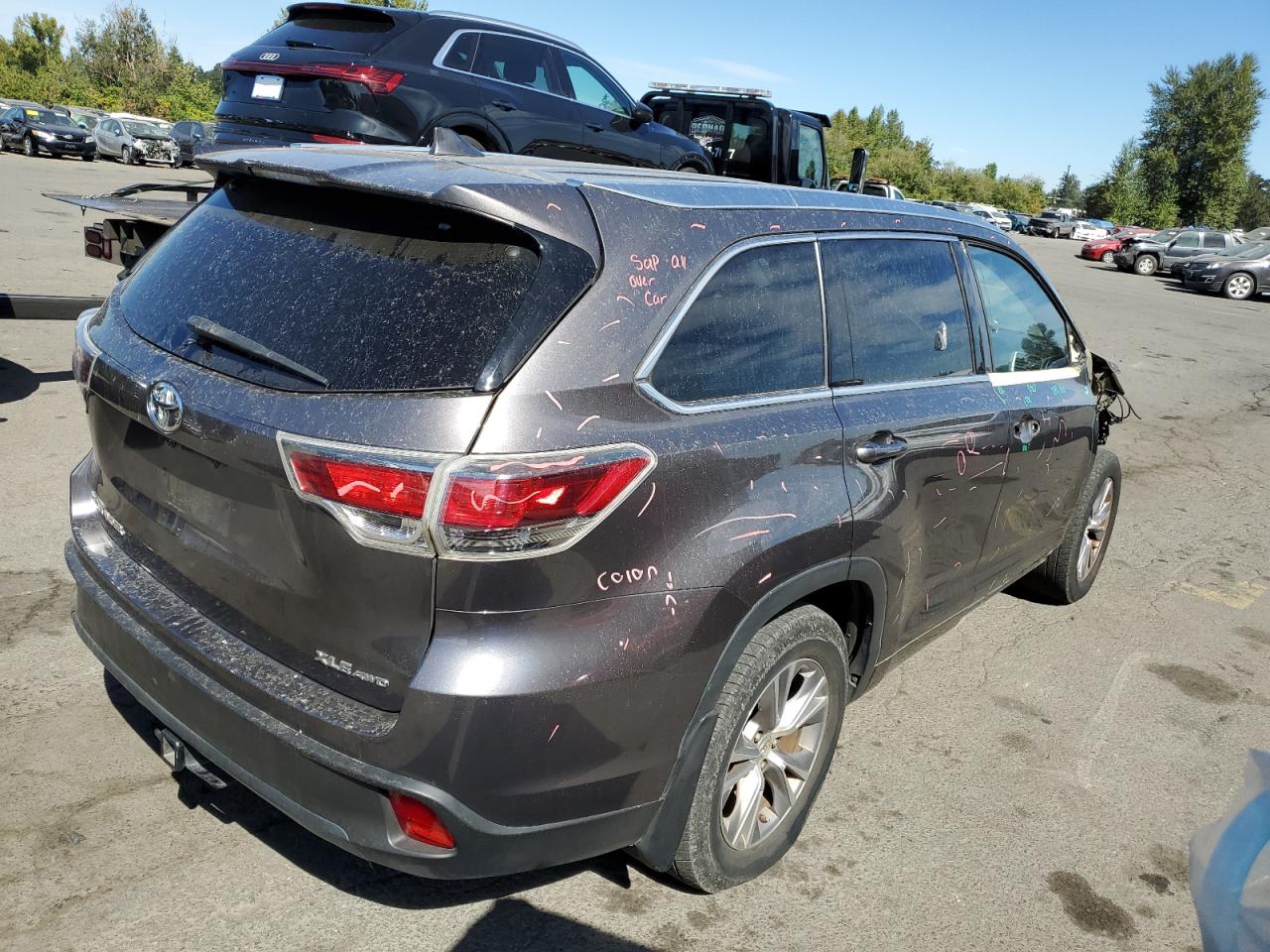 2014 TOYOTA HIGHLANDER - 5TDJKRFH1ES059322