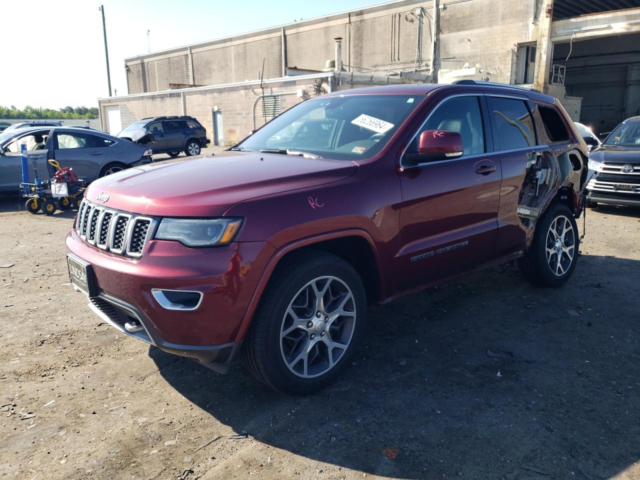 2018 JEEP GRAND CHER - 1C4RJFBG2JC112851
