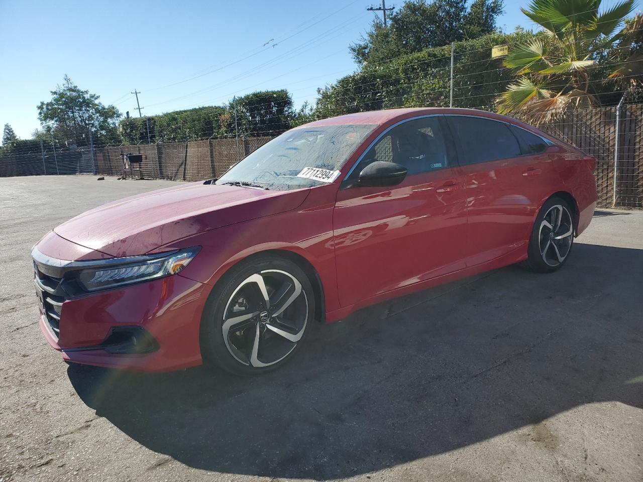 2022 HONDA ACCORD SPO - 1HGCV1F34NA022124