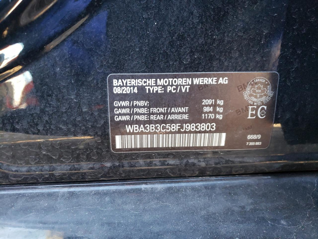 2015 BMW 328 XI - WBA3B3C58FJ983803