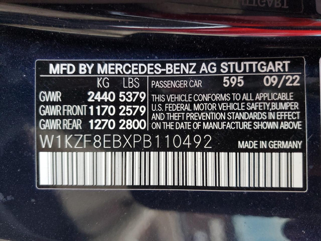 2023 MERCEDES-BENZ E 350 4MAT - W1KZF8EBXPB110492