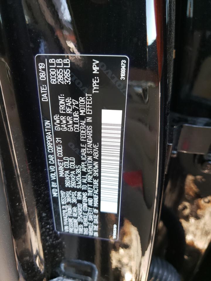 2020 VOLVO XC90 T6 IN - YV4A221L2L1553117
